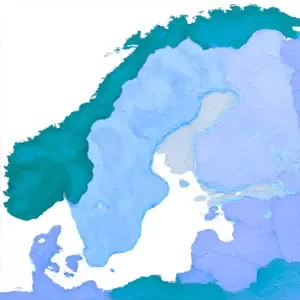 Kort over Norden
