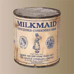 Vintage Milkmaid dåse